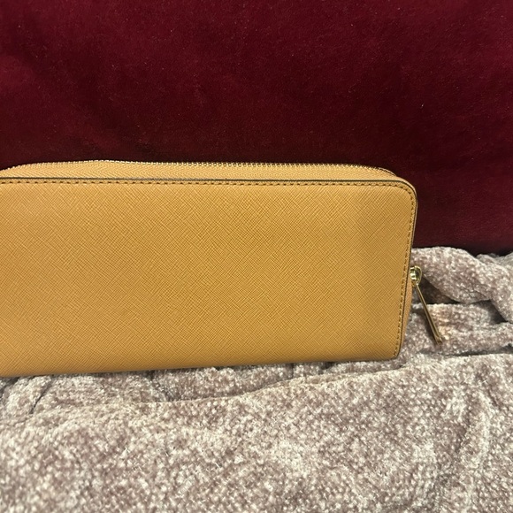 Michael Kors Mustard Yellow Wallet - Picture 3 of 3